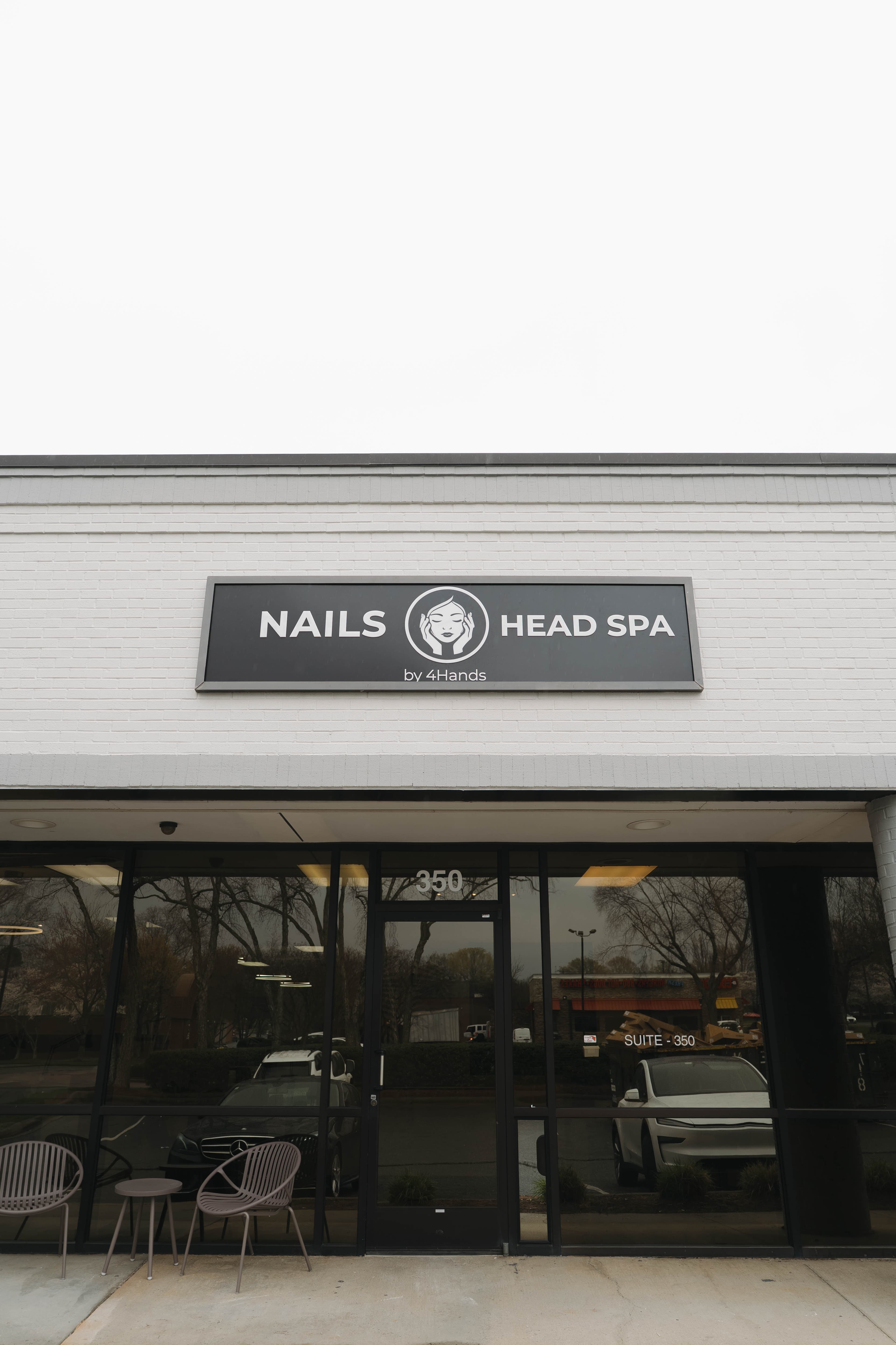Nails & Head Spa by 4Hands storefront on Sardis Road North in Charlotte, NC